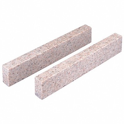 STARRETT 81701 Grnte Parallel Pink 2-Face A 18x1.5x3 PR