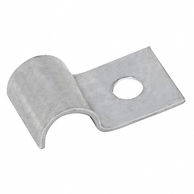 GRAINGER CH0809Z1 Half Clamp Galvanised Dia 1/2 In PK50