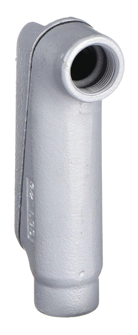 APPLETON ELECTRIC LBD150M Elbow Iron Overall L 27 1/2in