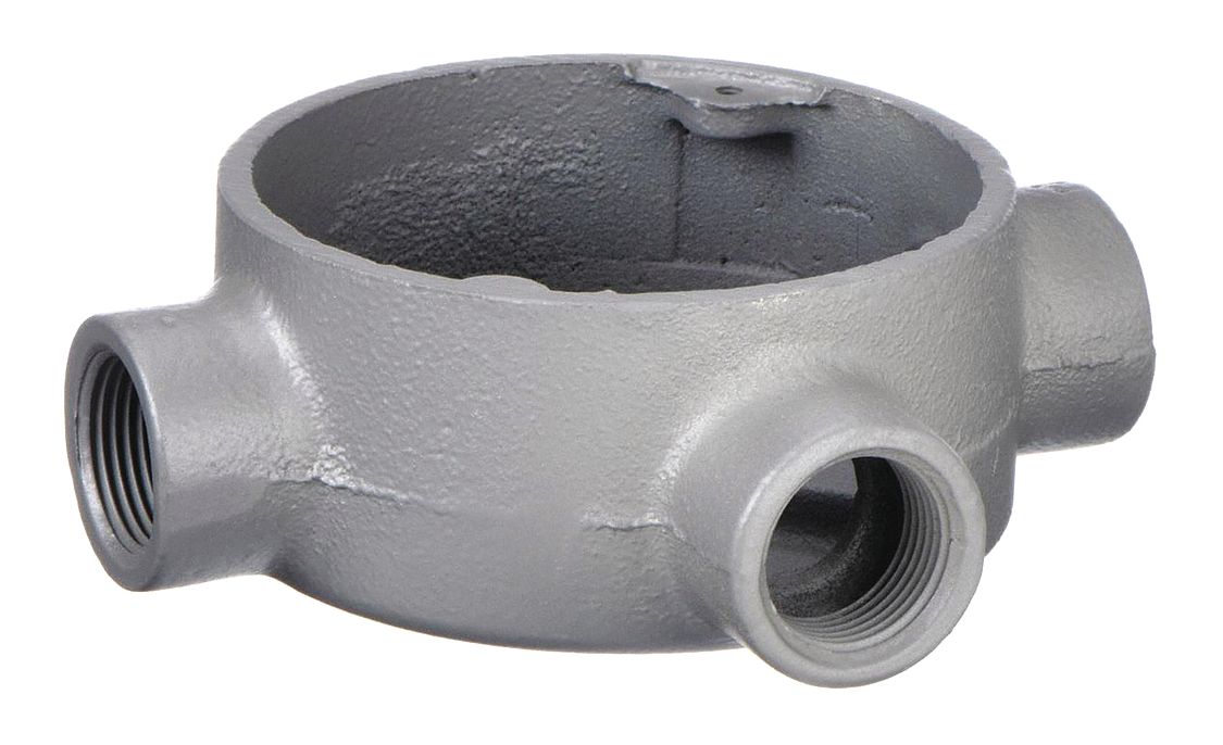 APPLETON ELECTRIC SEHT50 Conduit Outlet Body T 1/2 In.