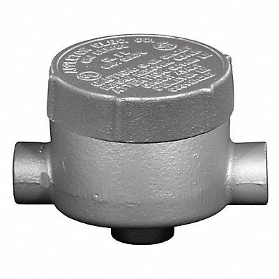 APPLETON ELECTRIC GRJCA50 Conduit Outlet Body Iron Trd Sz 1/2in