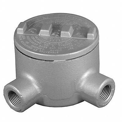 APPLETON ELECTRIC GRL200 Conduit Outlet Body Iron Trd Sz 2in