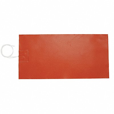 TEMPCO SHS80341 Strip Heater 9 in L Silicone Rubber