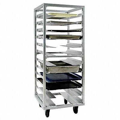 NEW AGE 1635 Angle Rack 64 1/2 in H Aluminum