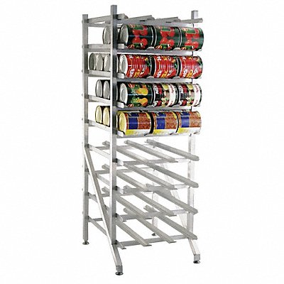NEW AGE 1250 Can Rack 71 in H 9 Shelves