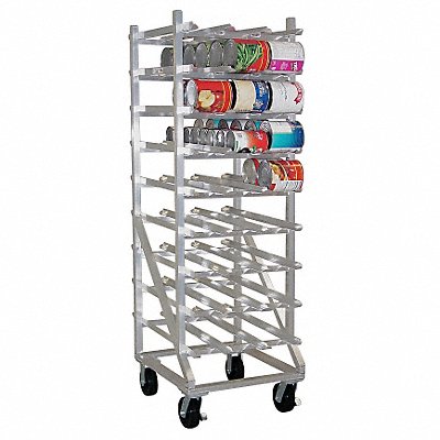 NEW AGE 1250CK Can Rack 78 in H 9 Shelves
