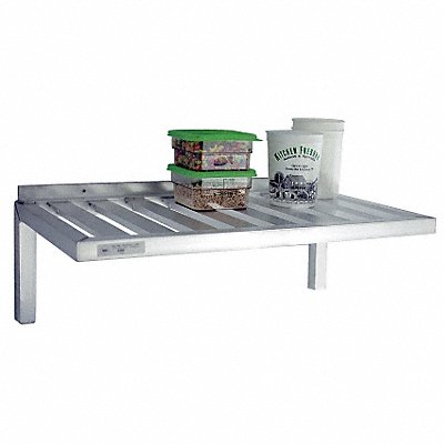 NEW AGE 1124 TBar Wll Shlf 13x24x60in Shelf Capacity 500lb