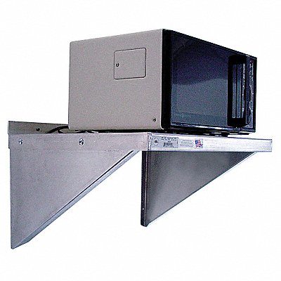 NEW AGE 95883 Wall Shelf 13inx24inx24in Shelf Capacity 300lb