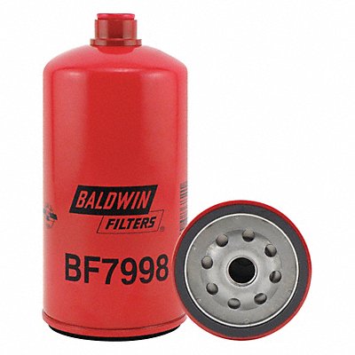 BALDWIN FILTERS BF7998 Fuel Filter 6-1/2 x 3-1/32 x 6-1/2 In