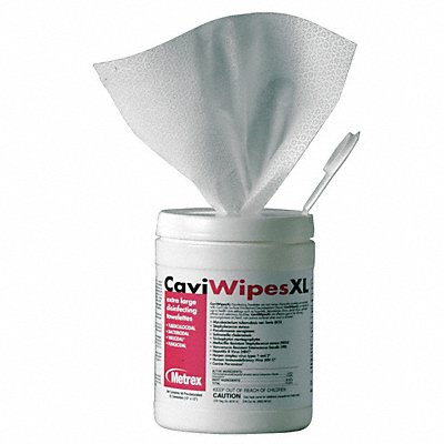 CAVIWIPES 131150 Disinfecting Wipes 65 ct Canister