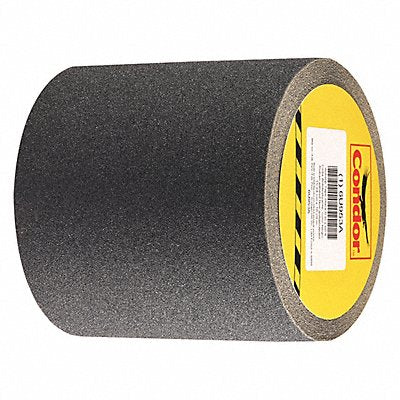 CONDOR GRAN13809 AntiSlip Tape 60 ftLx6 inW BLK 80 Grit