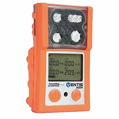 INDUSTRIAL SCIENTIFIC VTSK1232101101 GasDet LCD CO H2S O2 ExtBat Org