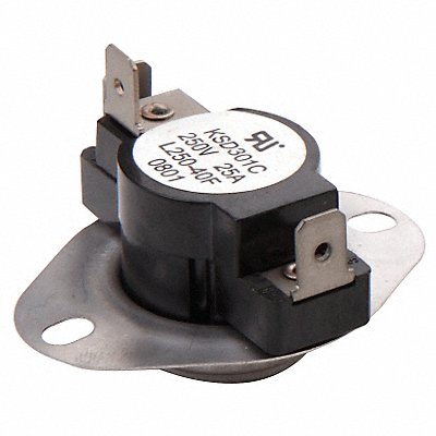 GRAINGER 6UED2 Temperature Limit Controller SPDT Auto