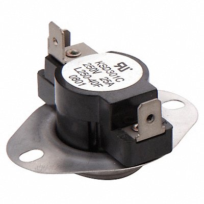 GRAINGER 6UED3 Temperature Limit Controller SPDT Auto