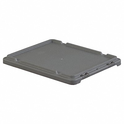 LEWISBINS CSN21171Grey Lid Grey Polypropylene 21.30 in