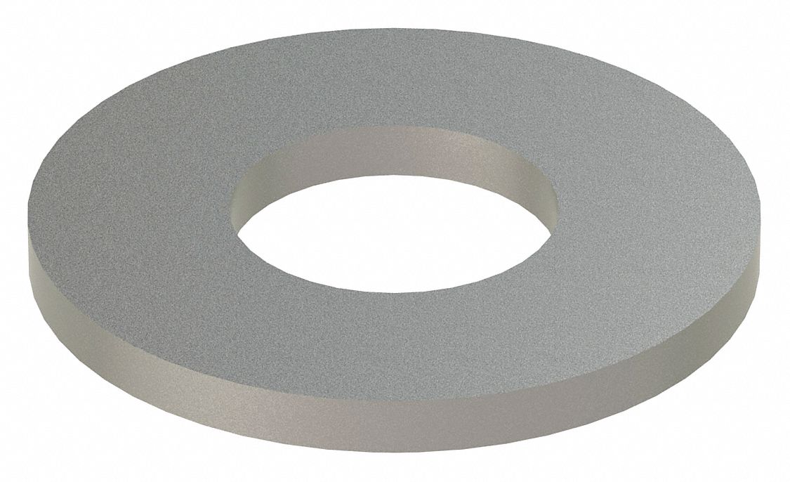 GRAINGER Z0543188 Flat Washer 18-8 SS 1/4 5/8x.05in 100PK