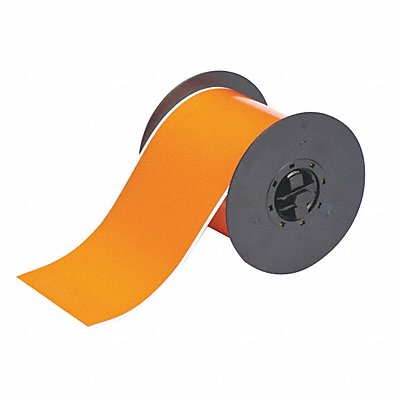 BRADY B30C4000595OR G8310 Tape Orange 100 ft L 4 in W
