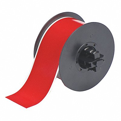 BRADY B30C2250595RD G8309 Tape Red 100 ft L 2-1/4 in W