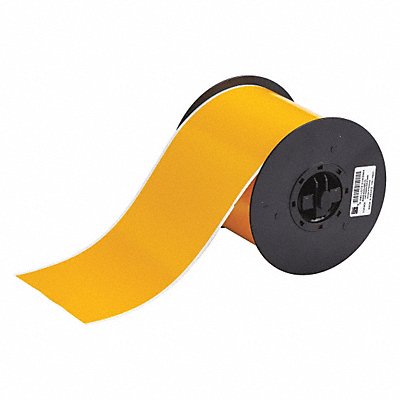 BRADY B30C4000595YL G8310 Tape Yellow 100 ft L 4 in W