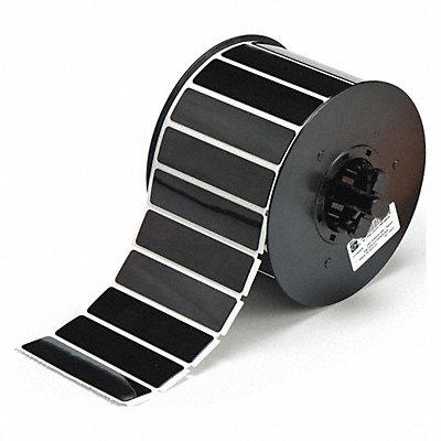 BRADY B30EP175593BK Raised Profile Label Black 3.000 In.