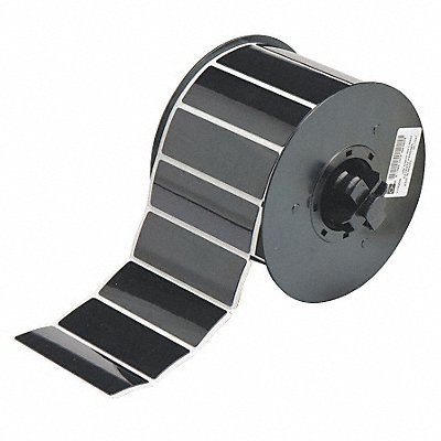 BRADY B30EP176593BK Raised Profile Label Black 3.000 In.