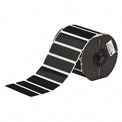 BRADY B30EP174593BK Raised Profile Label Black 4.000 In.