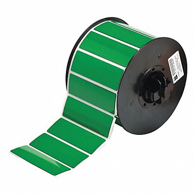 BRADY B30EP176593GN Raised Profile Label Green 3.000 In.