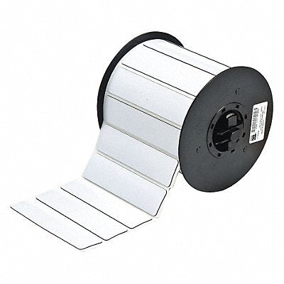 BRADY B30EP174593WT Raised Profile Label White 4.000 In.
