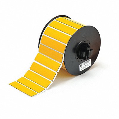 BRADY B30EP175593YL Raised Profile Label Yellow 3.000 In.