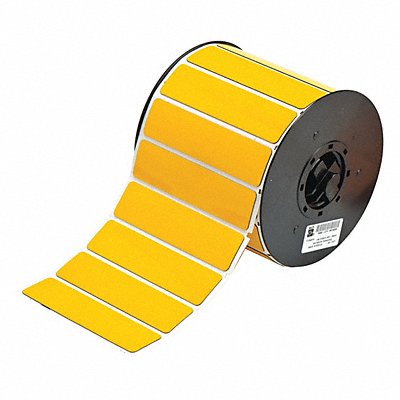 BRADY B30EP174593YL Raised Profile Label Yellow 4.000 In.