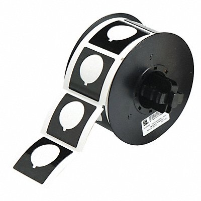 BRADY B30EP169593BK G8795 Raised Profile Label Black 1.800 In.