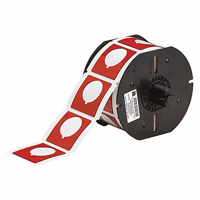 BRADY B30EP169593RD G8795 Raised Profile Label Red 1.800 In.