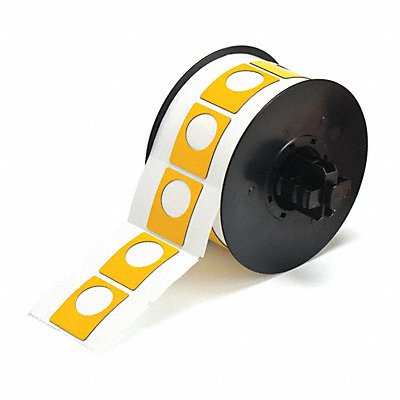 BRADY B30EP167U593YL Raised Profile Label Yellow 1.200 In.