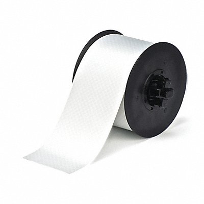 BRADY B30C3000438SL Tape Metallic Silver 100 ft L 3 in W