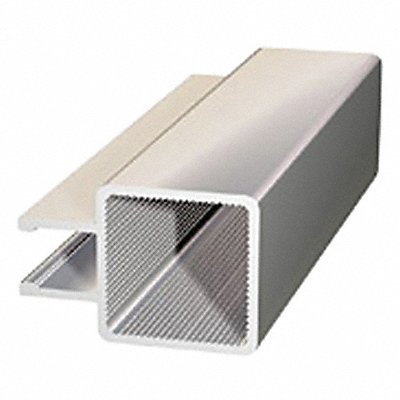 FAZTEK 13FT902596 Dbl-Flngd Square Tube Profile 8ft Lngth