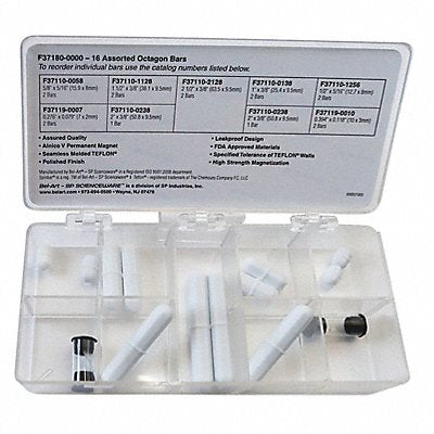 SP SCIENCEWARE F371800000 Stir Bar Kit 12.7-50.8 mm L Oct PK16