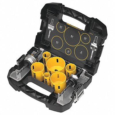DEWALT D180002 Hole Saw Kit Saw Range 7/8 to 2-1/8
