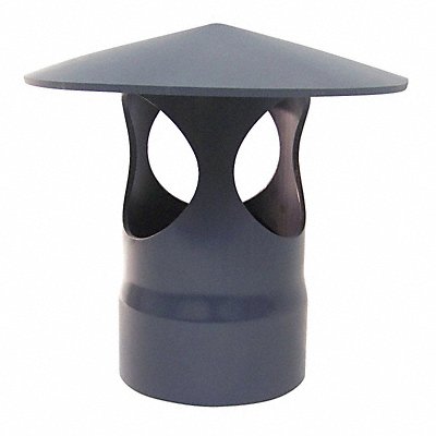 PLASTIC SUPPLY PVCRCA06 Rain Cap 6 Duct Size