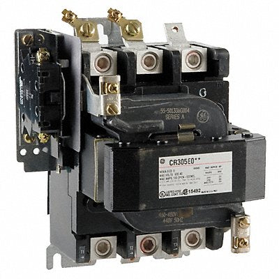 GE CR305E004 H2447 NEMA Magnetic Contactor Non Reversing 480VAC
