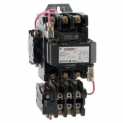 GE CR306D004 H2443 Magnetic Motor Starter Thermal 480V AC