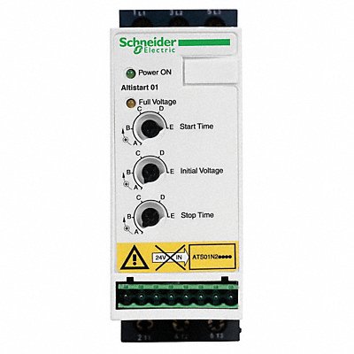 SCHNEIDER ELECTRIC ATS01N206RT Soft Start 460 to 480V AC 6 A