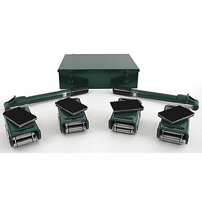 HILMAN ROLLERS KRS84S Equipment Roller Kit Swivel 16 000 lb.
