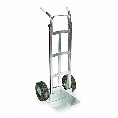DAYTON 6W048 Hand Truck 500lb 48 x21 x19-1/2 Silver