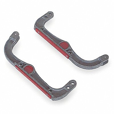 DAYTON 6W052 Stair Climber Aluminum Grey/Red