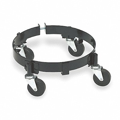 LINCOLN 84191 Band Dolly 50 lb 5-1/4 in H 8 gal.