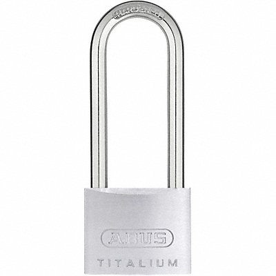 ABUS 64TI40HB63KD Keyed Padlock 55/64 in Square Silver