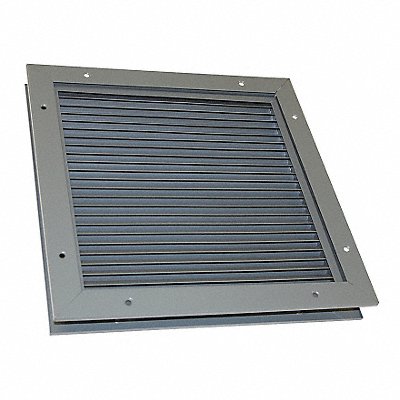 DAYTON 6WRJ6 Door Louver 14-1/8 H 22-1/4 W Steel