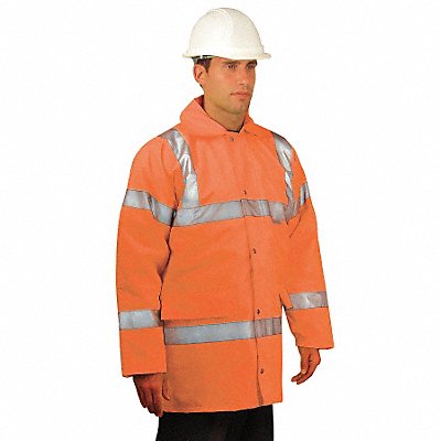 OCCUNOMIX LUXTJFSO5X 5-In-1 Parka Men s Hi-Vis Orange 5XL