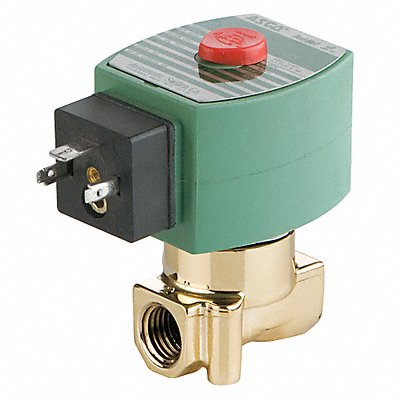 REDHAT 8262H208LF12DC Solenoid Valve 1/4 Pipe NBR Seal 12VDC