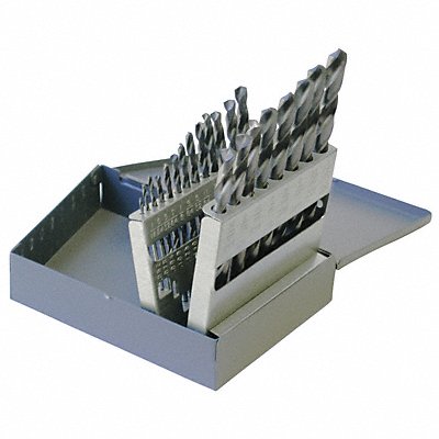 CHICAGO-LATROBE 43639 Jobber Drill Set 21 pc HSS